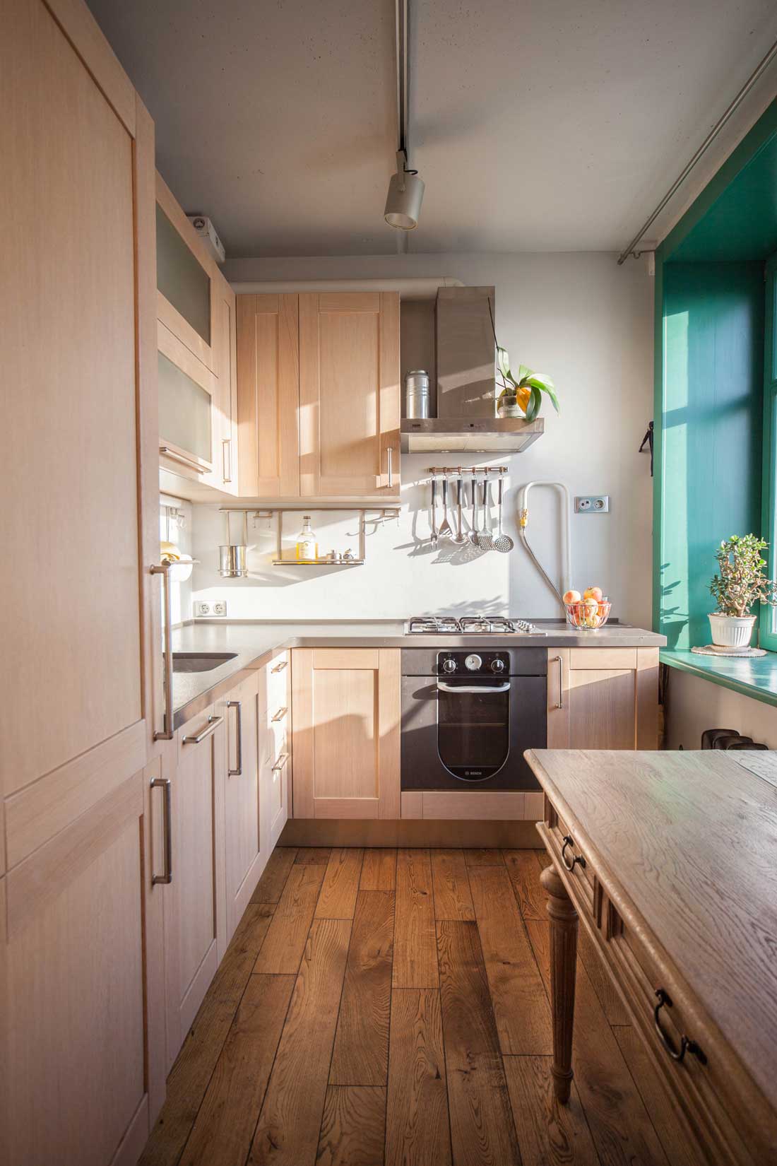 Fotografía de interiores de un apartamento moderno